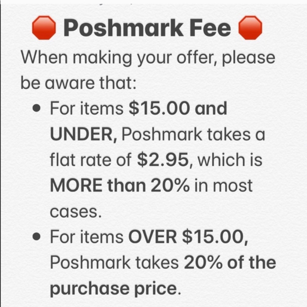 Reasonable Offers